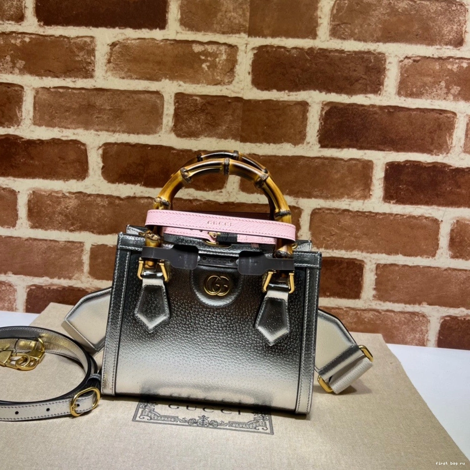 First bag ru Gucci mini bag Diana tote 0801